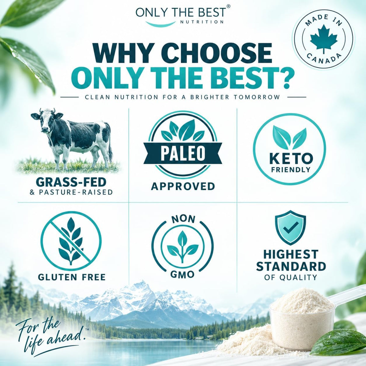 Only The Best Multi Collagen Protein powder – product detail 7